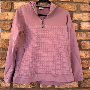 Columbia Lavender 1/4 Zip Hoodie